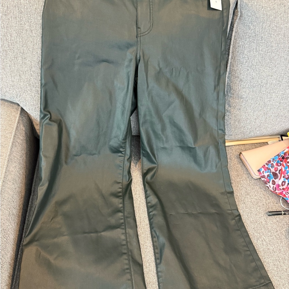 Kut from the Kloth Olive Wide Leg Pants
